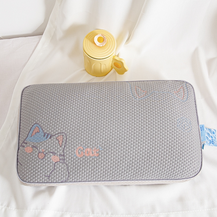 91家纺网 家纺一手货源 找家纺 （总）织布人 2025春夏新款荞麦枕夏季凉感冰豆豆枕儿童学生宿舍夏凉枕头午睡枕芯单枕芯