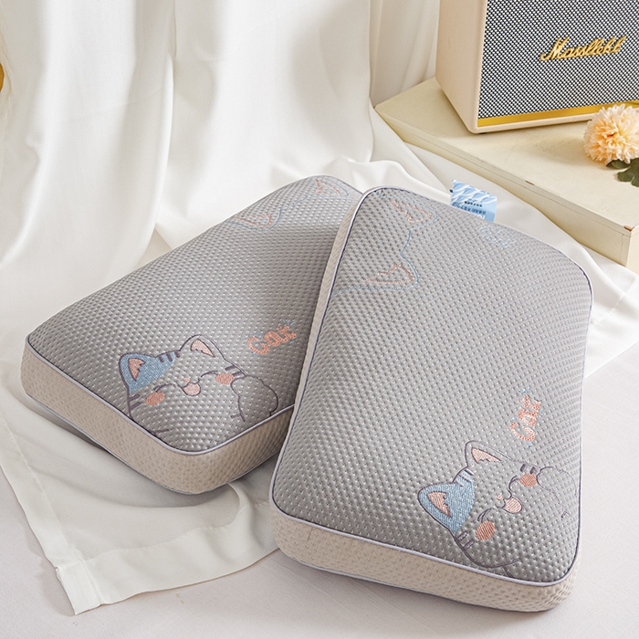 91家纺网 家纺一手货源 找家纺 （总）织布人 2025春夏新款荞麦枕夏季凉感冰豆豆枕儿童学生宿舍夏凉枕头午睡枕芯单枕芯