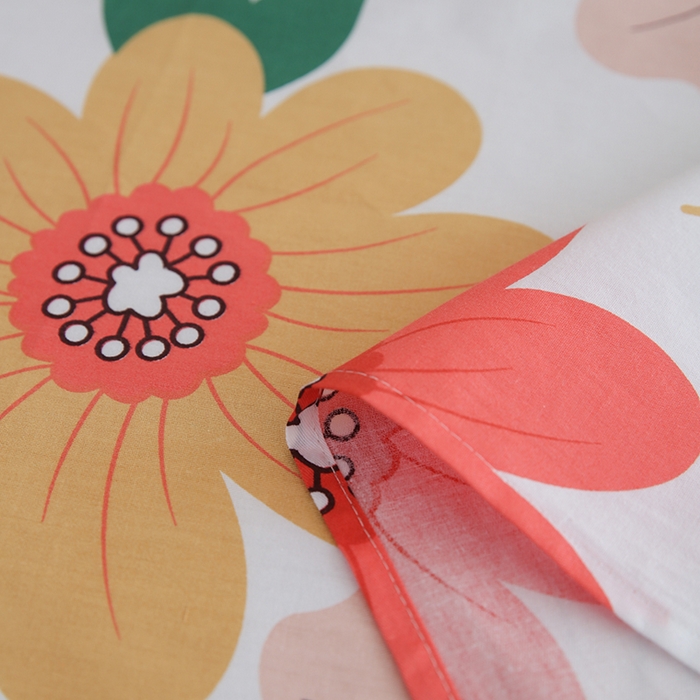 91家纺网 家纺一手货源 找家纺 优家居 2025新款纯棉13370床单单件印花100%全棉纯棉加厚大学生宿舍三件套 留恋花梦