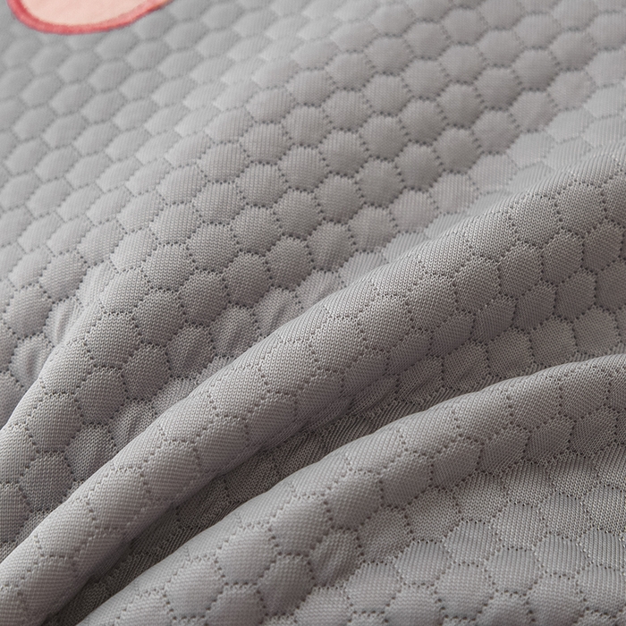 91家纺网 家纺一手货源 找家纺 织布人 2025春夏新款荞麦枕头夏凉感卡通贴布绣小恐龙儿童学生防出汗专用枕芯单枕芯 夏凉卡通-贴布绣小恐龙灰色 30x50cm/只