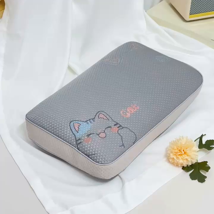 91家纺网 家纺一手货源 找家纺 （总）织布人 2025春夏新款荞麦枕夏季凉感冰豆豆枕儿童学生宿舍夏凉枕头午睡枕芯单枕芯