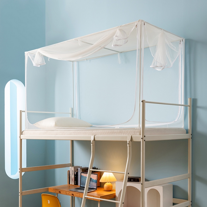 91家纺网 家纺一手货源 找家纺 （总）宜品雅  2025新款白色蚊帐