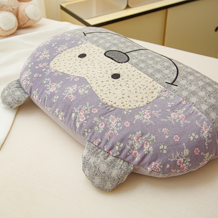 91家纺网 家纺一手货源 找家纺 （总）织布人 2025春夏新款荞麦枕直播爆款全棉纯棉双层纱调皮猴荞麦枕头学生成人硬枕芯单枕芯