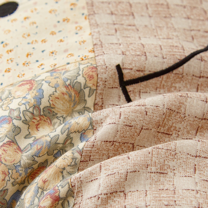 91家纺网 家纺一手货源 找家纺 织布人 2025春夏新款荞麦枕直播爆款全棉纯棉双层纱调皮猴荞麦枕头学生成人硬枕芯单枕芯 全棉双层纱调皮猴-莱特 34x55cm/只