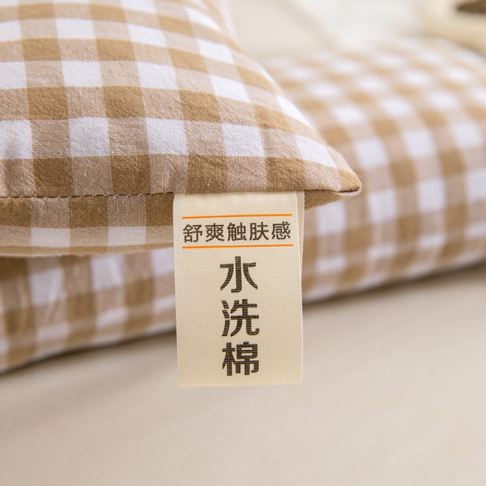 91家纺网 家纺一手货源 找家纺 （总）织布人 2025春夏新款荞麦枕全棉纯棉颈椎枕腰垫枕富贵包枕颈椎不适专用小枕头枕芯单枕芯