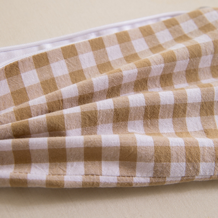 91家纺网 家纺一手货源 找家纺 织布人 2025春夏新款荞麦枕全棉纯棉颈椎枕腰垫枕富贵包枕颈椎不适专用小枕头枕芯单枕芯 全棉颈椎腰垫枕-翠林 13x35cm/只