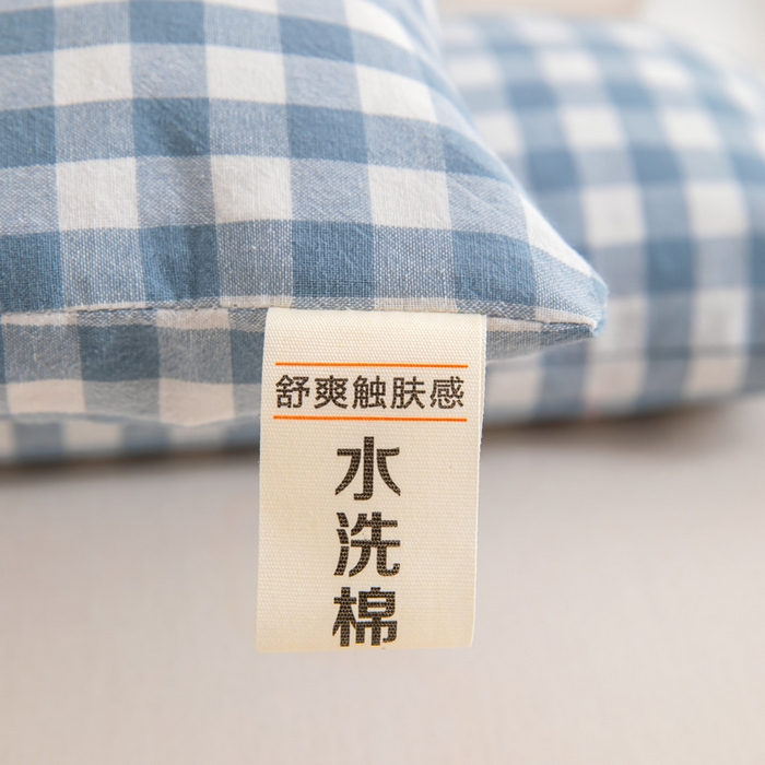 91家纺网 家纺一手货源 找家纺 织布人 2025春夏新款荞麦枕全棉纯棉颈椎枕腰垫枕富贵包枕颈椎不适专用小枕头枕芯单枕芯 全棉颈椎腰垫枕-江南 13x35cm/只