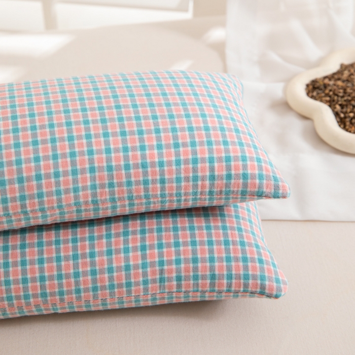 91家纺网 家纺一手货源 找家纺 织布人 2025春夏新款荞麦枕全棉纯棉颈椎枕腰垫枕富贵包枕颈椎不适专用小枕头枕芯单枕芯 全棉颈椎腰垫枕-沐川 13x35cm/只