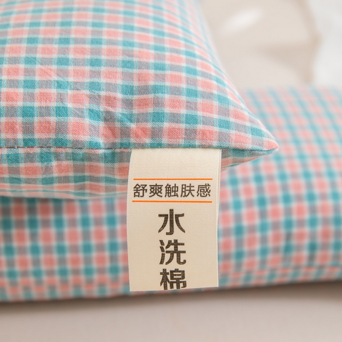 91家纺网 家纺一手货源 找家纺 织布人 2025春夏新款荞麦枕全棉纯棉颈椎枕腰垫枕富贵包枕颈椎不适专用小枕头枕芯单枕芯 全棉颈椎腰垫枕-沐川 13x35cm/只