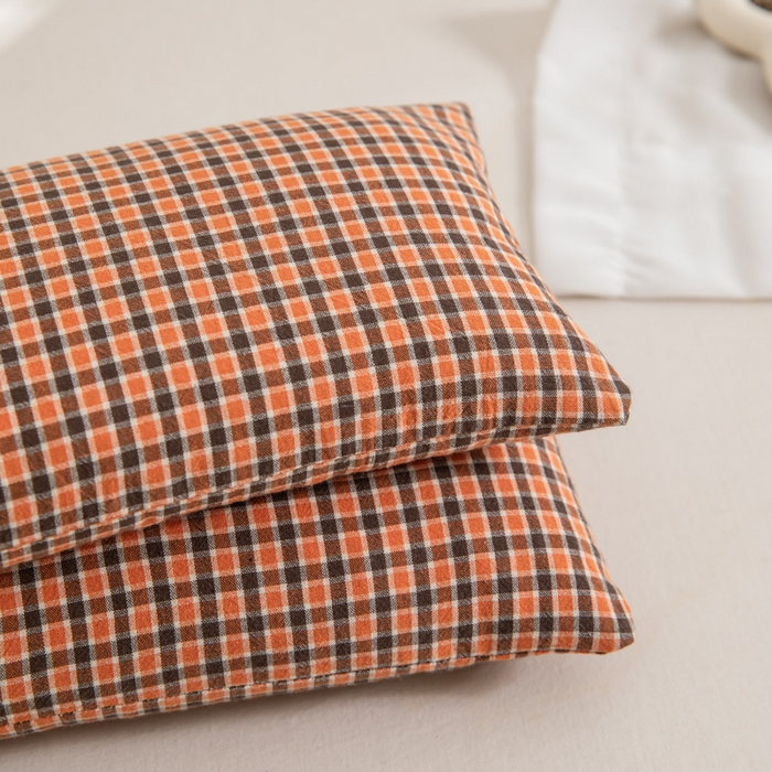 91家纺网 家纺一手货源 找家纺 织布人 2025春夏新款荞麦枕全棉纯棉颈椎枕腰垫枕富贵包枕颈椎不适专用小枕头枕芯单枕芯 全棉颈椎腰垫枕-琴南 13x35cm/只