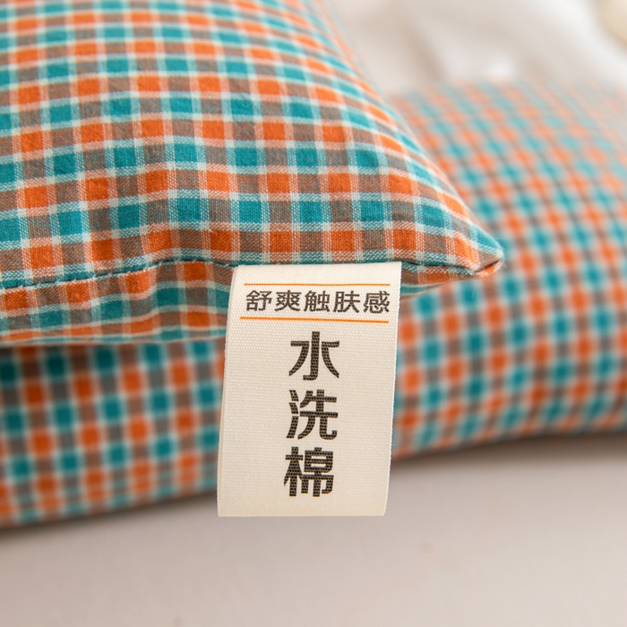 91家纺网 家纺一手货源 找家纺 织布人 2025春夏新款荞麦枕全棉纯棉颈椎枕腰垫枕富贵包枕颈椎不适专用小枕头枕芯单枕芯 全棉颈椎腰垫枕-田园 13x35cm/只