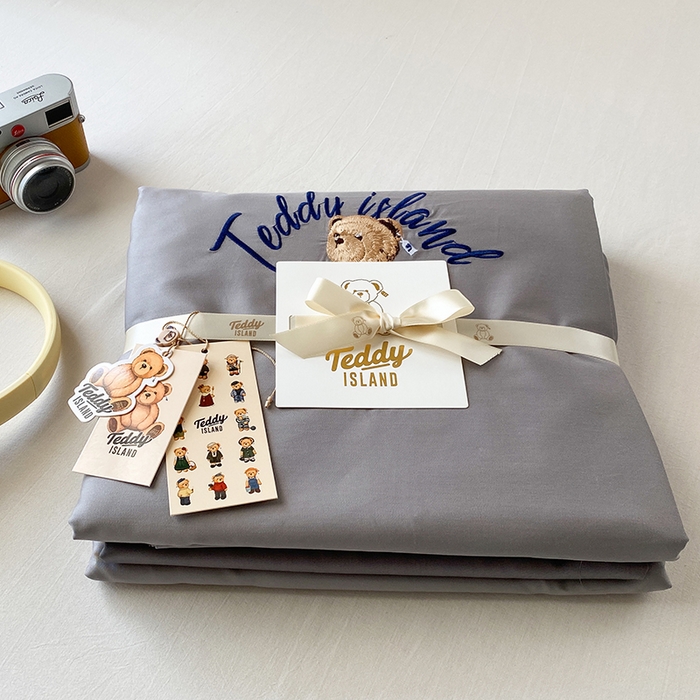 91家纺网 家纺一手货源 找家纺 泰迪爱兰Teddy ISLAND 2026新款100支绣花（50支）三件套四件套 组合图 仅供参考