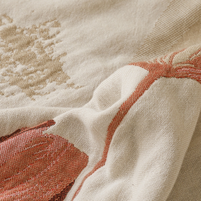 91家纺网 家纺一手货源 找家纺 爱港家纺 2025新款全棉全彩纱浴巾 披肩毯 午睡纱布毯 浴巾-闭月-貂蝉 75*150cm/条