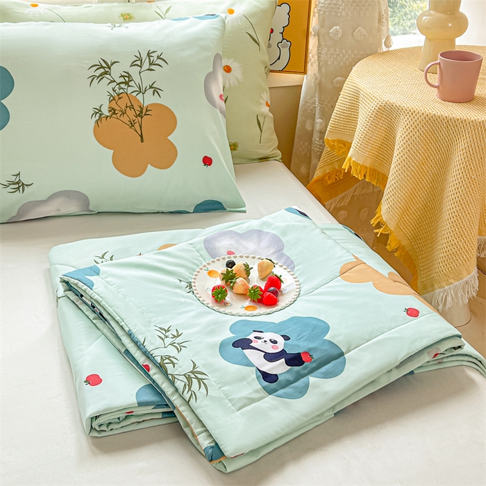 91家纺网 家纺一手货源 找家纺 （总）天瑜家纺 2025新款棉绸夏被苏香绸舒香绸夏凉被人造棉空调被