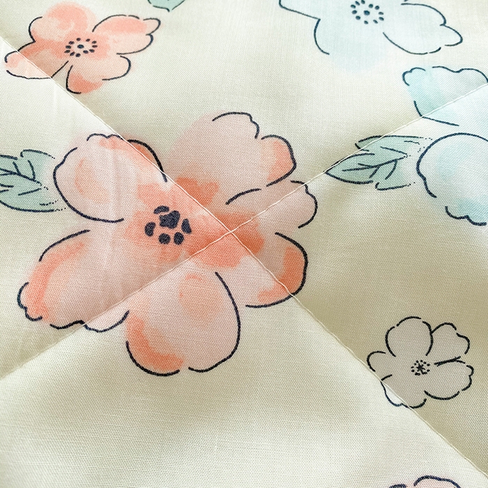 91家纺网 家纺一手货源 找家纺 天瑜家纺 2025新款棉绸夏被苏香绸舒香绸夏凉被人造棉空调被 缤纷米色