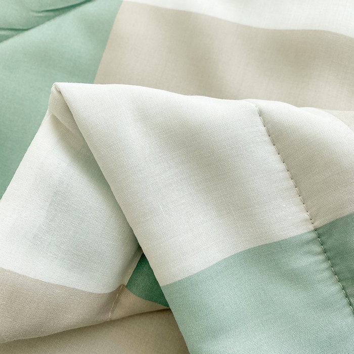 91家纺网 家纺一手货源 找家纺 天瑜家纺 2025新款棉绸夏被苏香绸舒香绸夏凉被人造棉空调被 绿大格