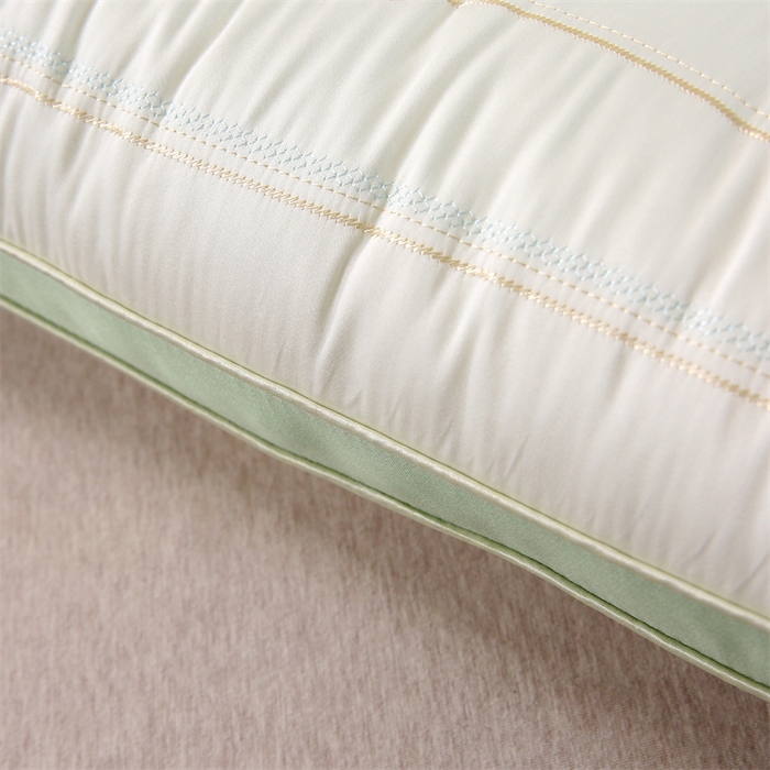 91家纺网 家纺一手货源 找家纺 天意美枕芯 2025新款草本1+1枕头枕芯 白色 48*74cm/对