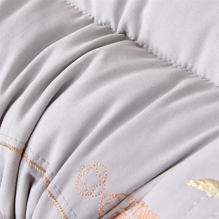 91家纺网 家纺一手货源 找家纺 天意美枕芯 2025新款喜柿花生枕头枕芯 灰色 48*74cm/只