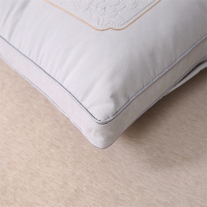 91家纺网 家纺一手货源 找家纺 天意美枕芯 2025新款喜柿花生枕头枕芯 灰色 48*74cm/对