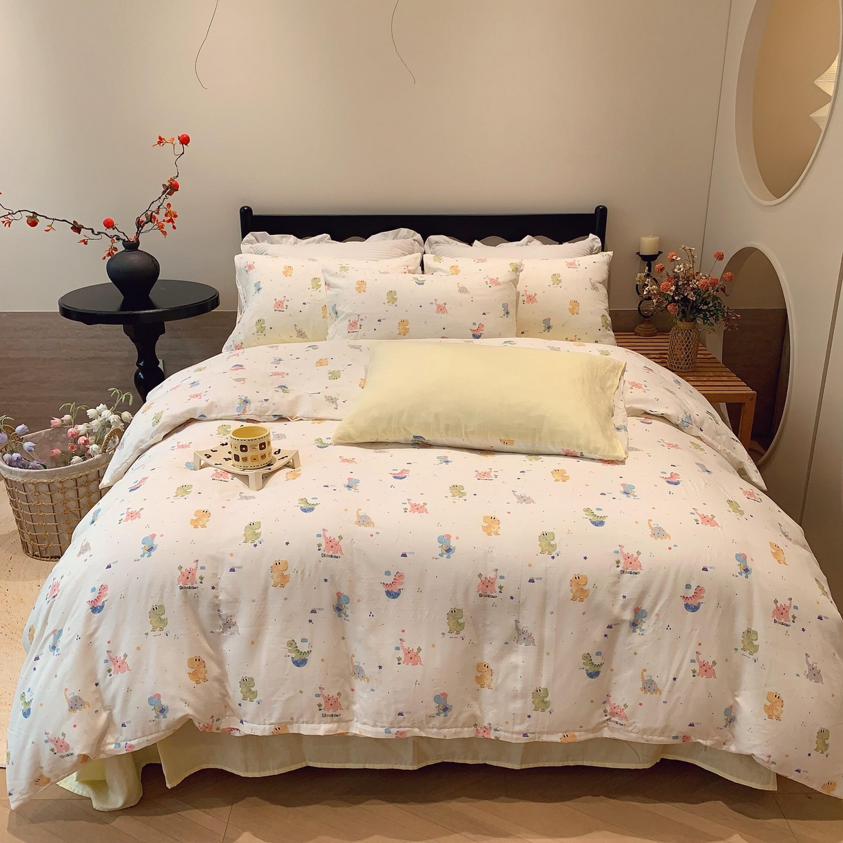 91家纺网 家纺一手货源 找家纺 （总）莱豫家纺 2025新款亲肤舒适双层纱四件套