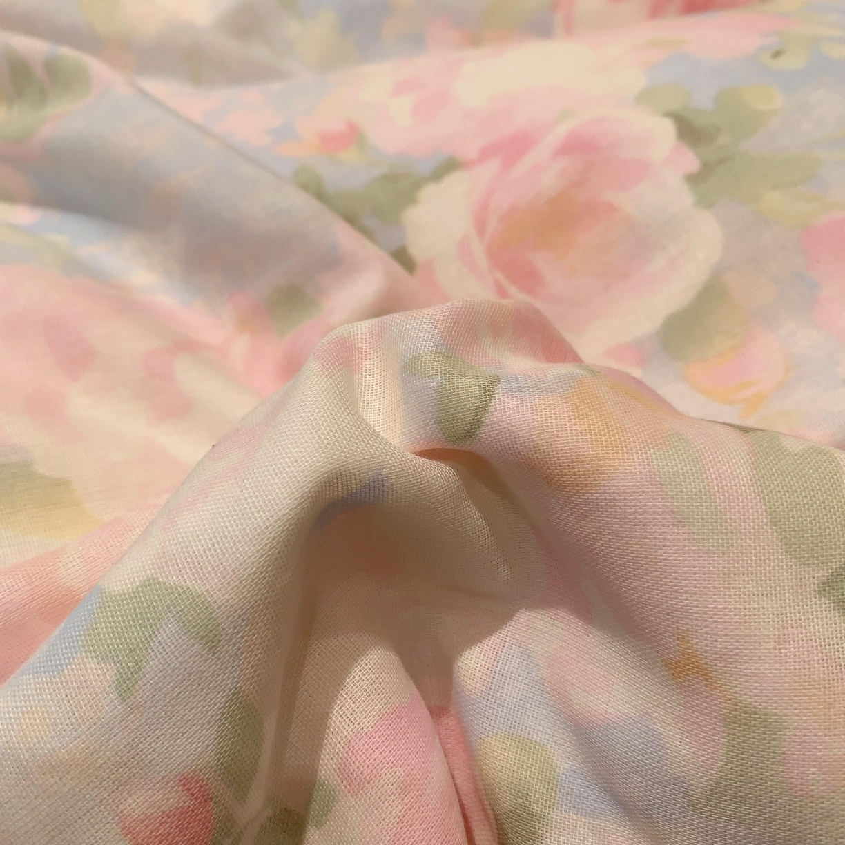 91家纺网 家纺一手货源 找家纺 莱豫家纺 2025新款亲肤舒适双层纱四件套 黎明心境