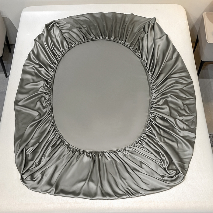 91家纺网 家纺一手货源 找家纺 （总）丝芙妮家居（原乐视家纺） 2025春夏新款纯色天丝单床笠 床笠单件