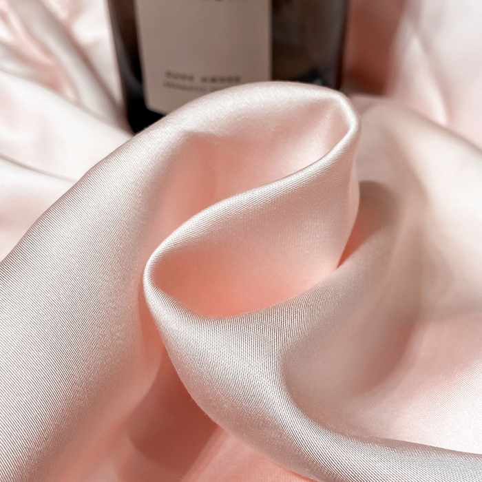 91家纺网 家纺一手货源 找家纺 丝芙妮家居（原乐视家纺） 2025春夏新款纯色天丝单床笠 床笠单件 欢乐粉