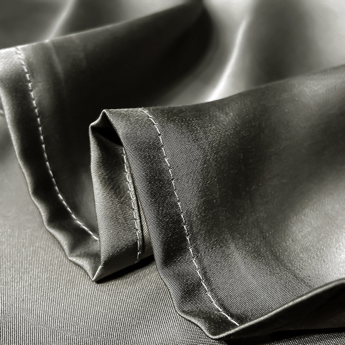 91家纺网 家纺一手货源 找家纺 丝芙妮家居（原乐视家纺） 2025春夏新款纯色天丝单床单 床单单件 都市灰