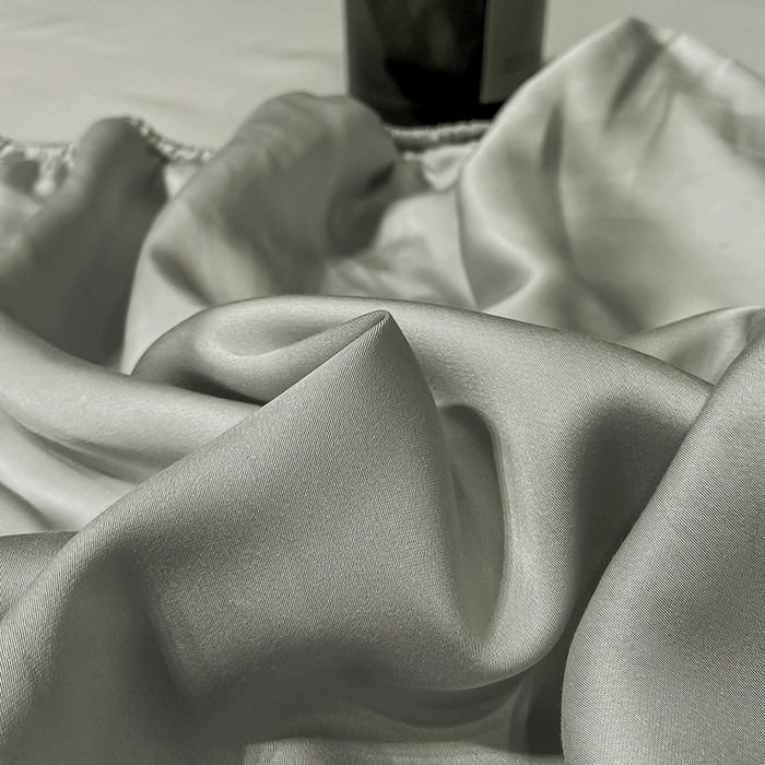 91家纺网 家纺一手货源 找家纺 丝芙妮家居（原乐视家纺） 2025春夏新款纯色天丝单床笠 床笠单件 石灰