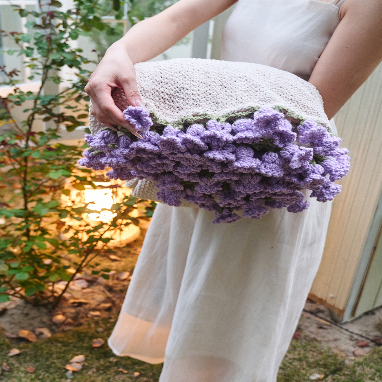 91家纺网 家纺一手货源 找家纺 （总）暖绵绵家纺 2025春夏新款玫瑰花束毯多功能盖毯毛毯毯子-特兰顿