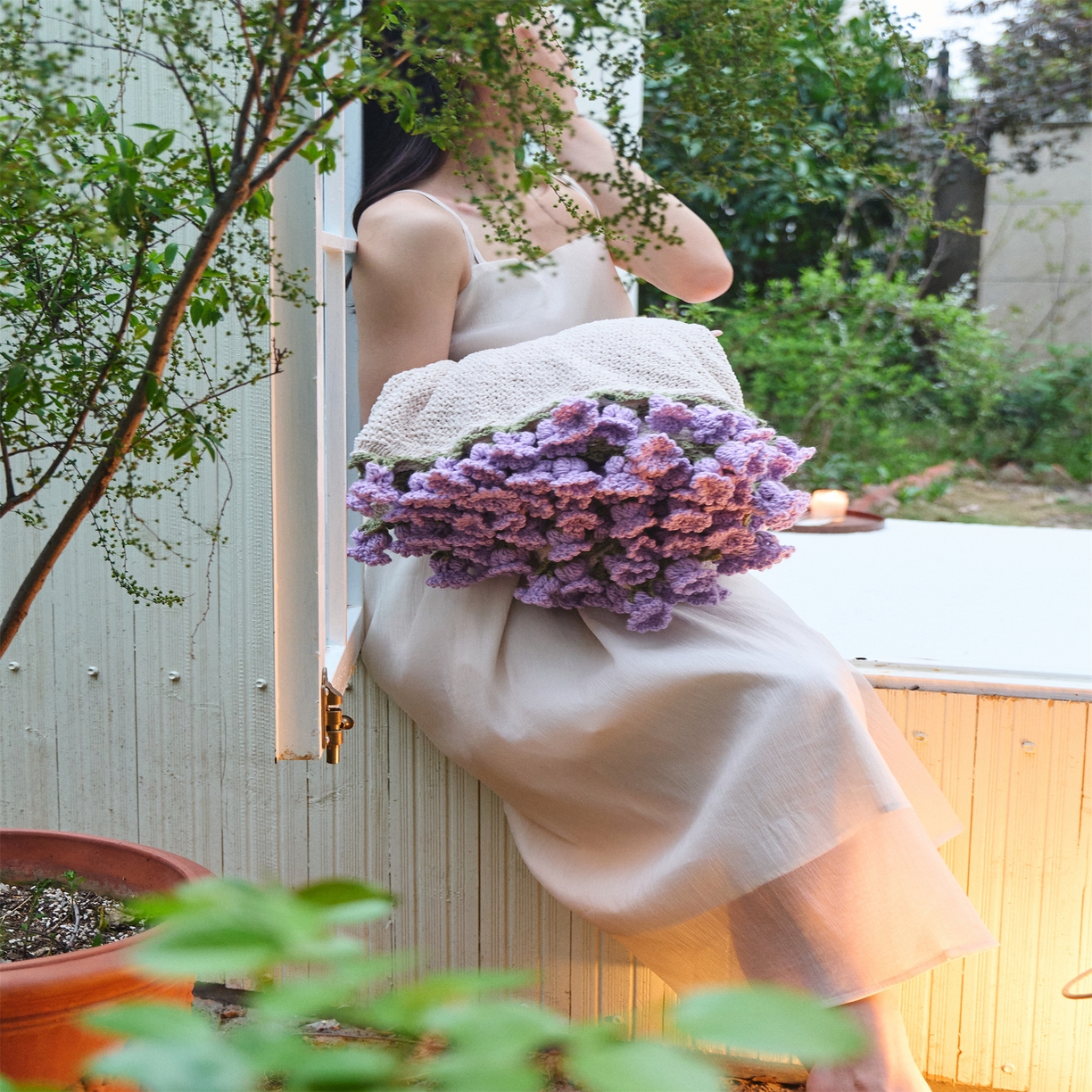 91家纺网 家纺一手货源 找家纺 （总）暖绵绵家纺 2025春夏新款玫瑰花束毯多功能盖毯毛毯毯子-特兰顿