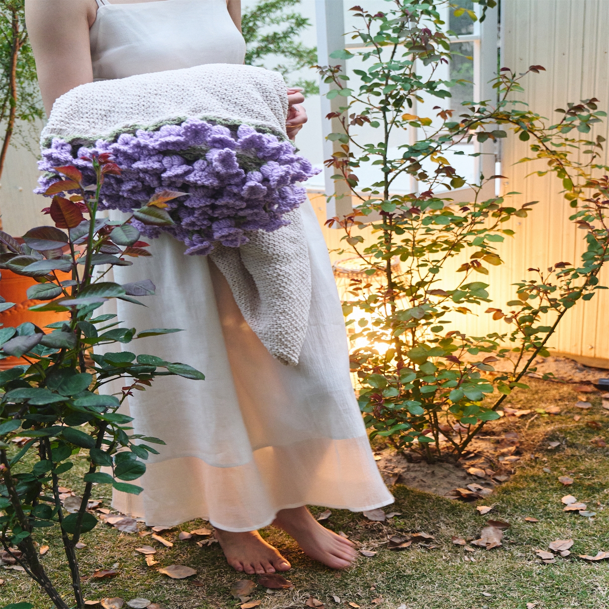 91家纺网 家纺一手货源 找家纺 （总）暖绵绵家纺 2025春夏新款玫瑰花束毯多功能盖毯毛毯毯子-特兰顿