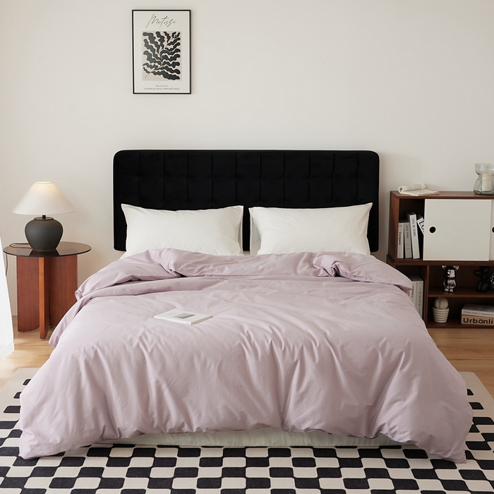 EH家居 2025全棉半糖主义-单品系列-被套 半糖-粉紫