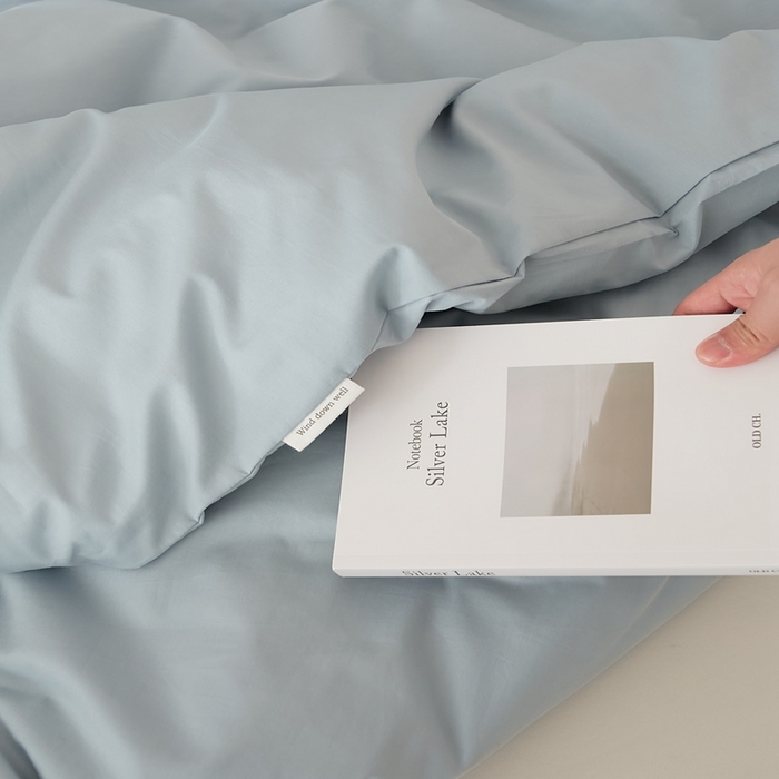 91家纺网 家纺一手货源 找家纺 EH家居 2025全棉半糖主义-单品系列-被套 半糖-光蓝