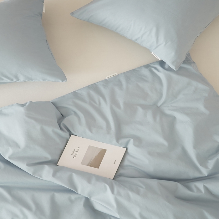 91家纺网 家纺一手货源 找家纺 EH家居 2025全棉半糖主义-单品系列-被套 半糖-光蓝