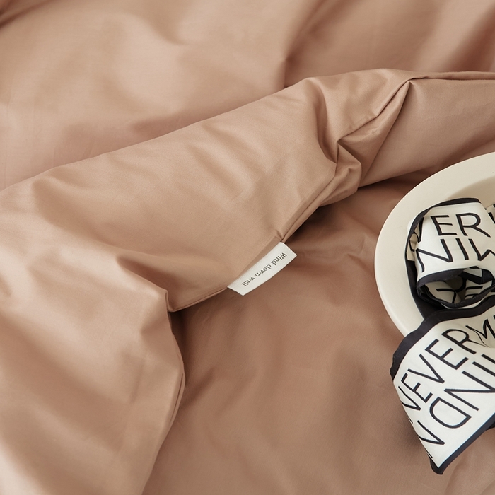 91家纺网 家纺一手货源 找家纺 EH家居 2025全棉半糖主义-单品系列-被套 半糖-咖