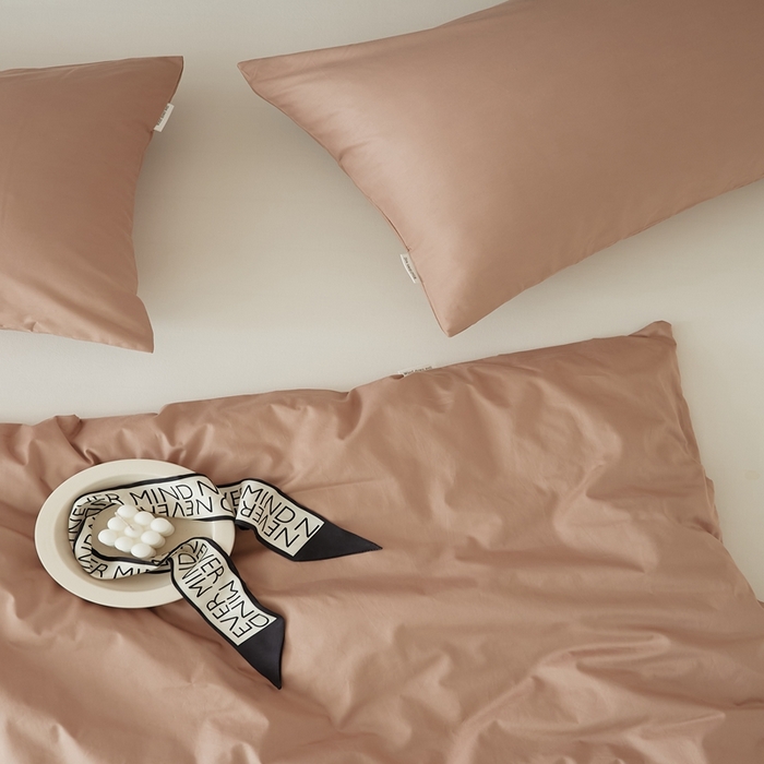 91家纺网 家纺一手货源 找家纺 EH家居 2025全棉半糖主义-单品系列-被套 半糖-咖