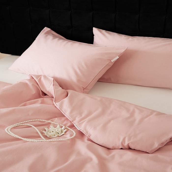 91家纺网 家纺一手货源 找家纺 EH家居 2025全棉半糖主义-单品系列-被套 半糖-莓粉