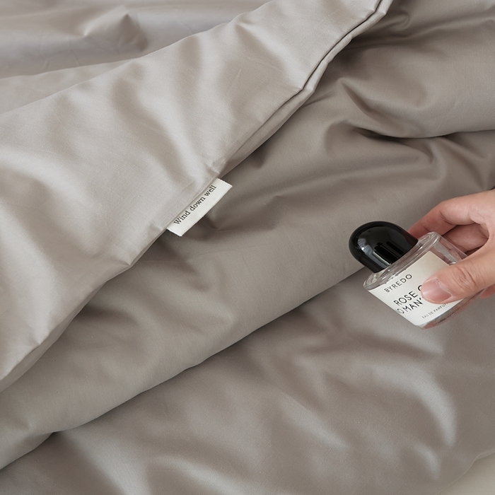 91家纺网 家纺一手货源 找家纺 EH家居 2025全棉半糖主义-单品系列-被套 半糖-蜜灰