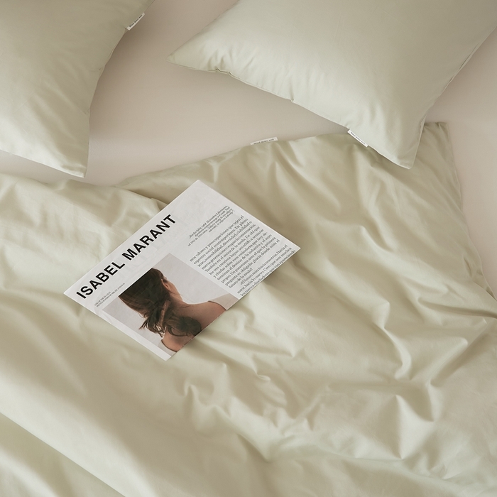 91家纺网 家纺一手货源 找家纺 EH家居 2025全棉半糖主义-单品系列-被套 半糖-浅草色