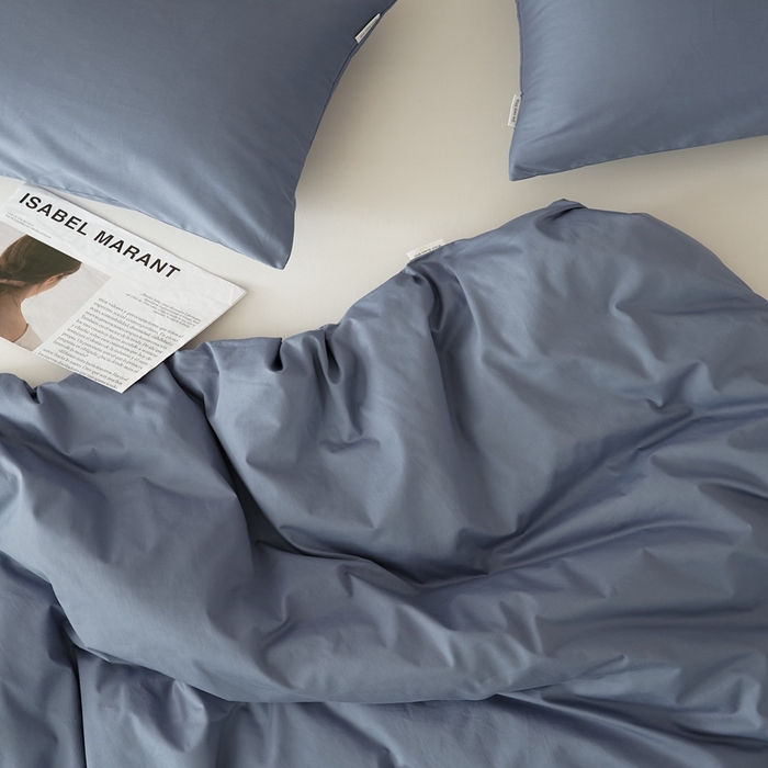 91家纺网 家纺一手货源 找家纺 EH家居 2025全棉半糖主义-单品系列-被套 半糖-晴蓝