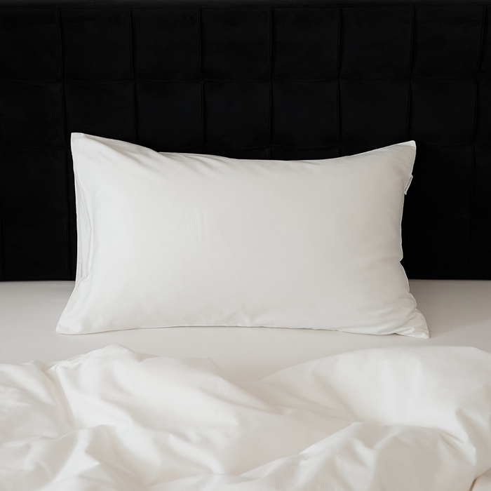 91家纺网 家纺一手货源 找家纺 EH家居 2025全棉半糖主义-单品系列-枕套 半糖-纯白