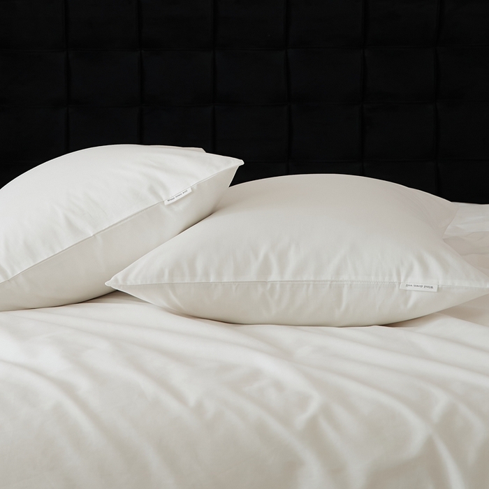 91家纺网 家纺一手货源 找家纺 EH家居 2025全棉半糖主义-单品系列-枕套 半糖-纯白