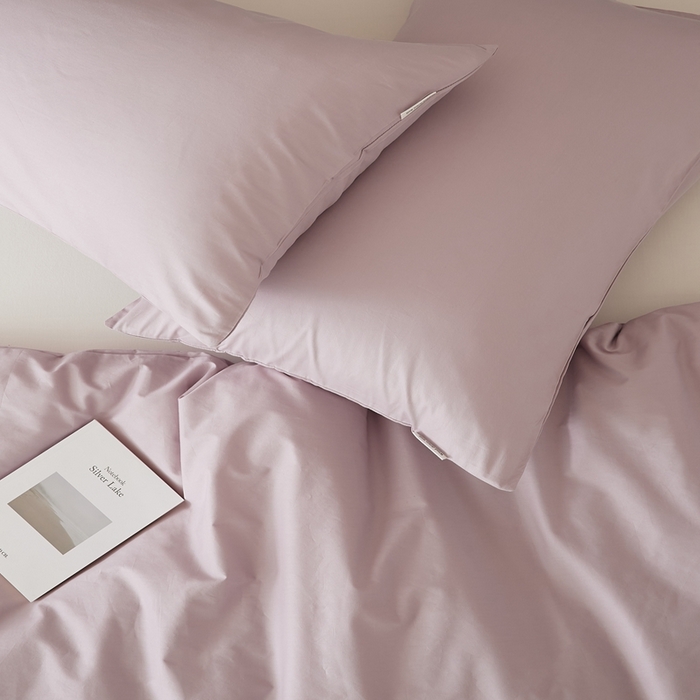 91家纺网 家纺一手货源 找家纺 EH家居 2025全棉半糖主义-单品系列-枕套 半糖-粉紫