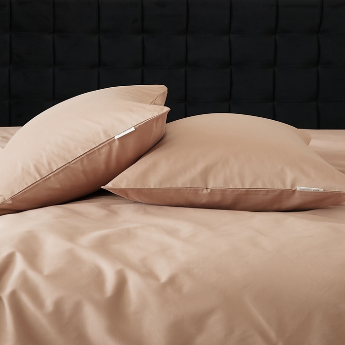 91家纺网 家纺一手货源 找家纺 EH家居 2025全棉半糖主义-单品系列-枕套 半糖-咖