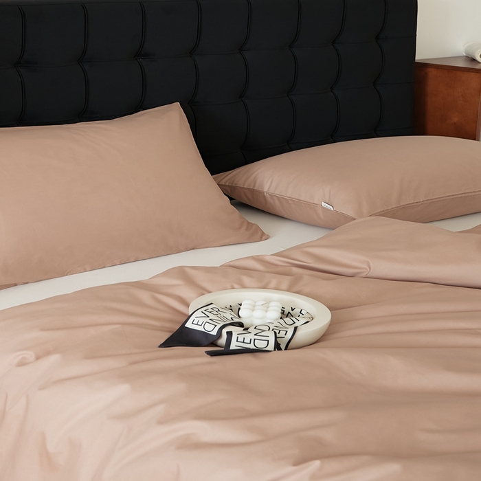 EH家居 2025全棉半糖主义-单品系列-枕套 半糖-咖