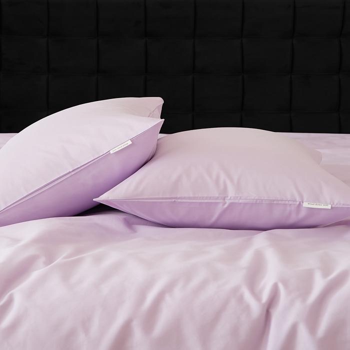 91家纺网 家纺一手货源 找家纺 EH家居 2025全棉半糖主义-单品系列-枕套 半糖-罗兰紫