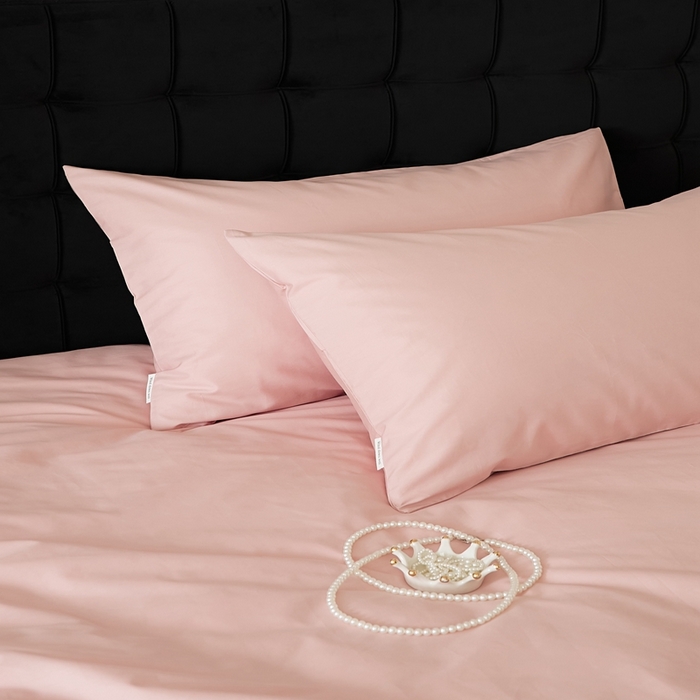 91家纺网 家纺一手货源 找家纺 EH家居 2025全棉半糖主义-单品系列-枕套 半糖-莓粉