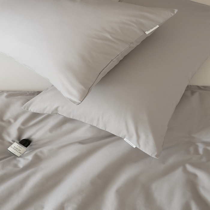 91家纺网 家纺一手货源 找家纺 EH家居 2025全棉半糖主义-单品系列-枕套 半糖-蜜灰