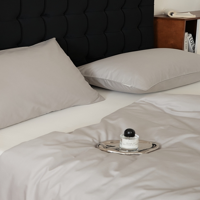 EH家居 2025全棉半糖主义-单品系列-枕套 半糖-蜜灰